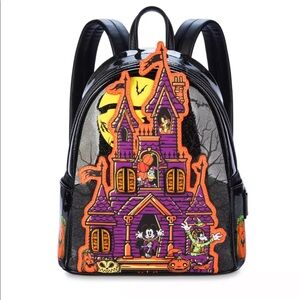 Disney's Mickey and Friends Halloween Loungefly Mini Backpack